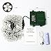 easyDecor Solar Powered String Lights 100 LED 33ft Waterproof Flexible Copper Wire Starry String Lights for Christmas Outdoor Patio Path Party Lawn Garden Wedding Party Holiday Decoration (Blossom)