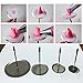 gobaker Flower Nail Decorating Nails 4 Pcs/set, Stainless Steel Cake Cupcake Decor Tools for Icing Flowers Making
