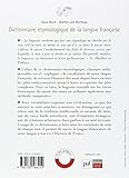 Image de Dictionnaire étymologique de la langue française (3e édition) (French Edition)