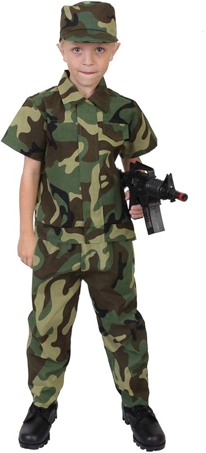 Rothco Kids Camouflage Soldier Costume 