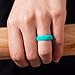 ThunderFit Women’s Silicone Engagement Rings, 5.5mm Wide, 2.1mm Thick, Wedding Rubber Bands, Variety Multipack 2/3/4/7