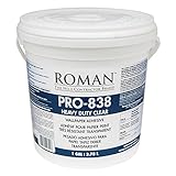 Roman 011301 PRO-838 1 gal Heavy Duty Wallpaper Adhesive, Clear