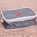 Whitelotous Portable Small Medical Bag Travel Organizer (Gray)