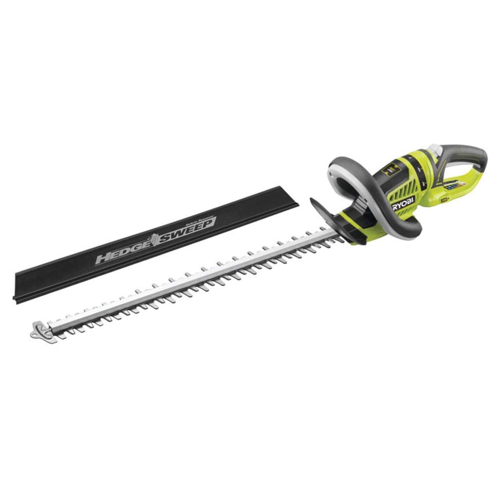 Ryobi OHT1855R ONE+ Cordless Hedge Trimmer with HedgeSweep, 18 V (Body