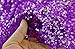 ShinyBeauty Flip Sequins Sequin 1 Yard Purple,Flip Up Fabric,Purple Fabric Sequin,Sequin Material