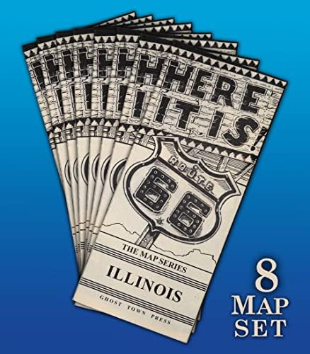 Amazon.com: Here It Is! The Route 66 Map Series: 9780967748146