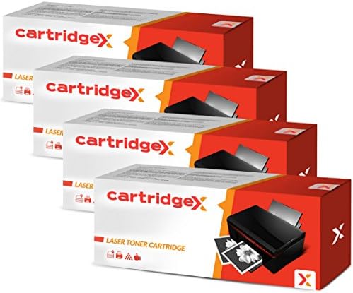 Cartridgex 4 X Compatible Toner Cartridge Replacement For LEXMARK T650H11E 0T650H11E Black LEXMARK T650dn T650dtn T650n T652dn T652n T654dn T654dtn T654n