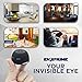 ENJI Spy Hidden Wifi Cop Camera – Wireless Full HD Video & Night Vision Home & Office Monitoring Cam Motion Detection Looping Remote View Phone and PC