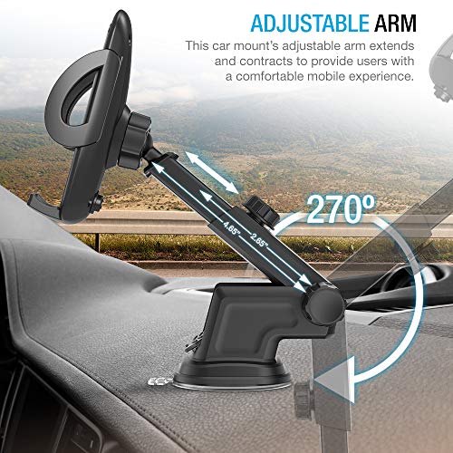 Maxboost DuraHold Series Car Phone Mount for iPhone 13 12 11 Pro Max Xs