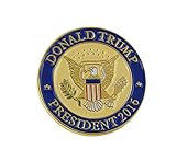 Donald Trump President 2016 Seal Lapel Pin/Hat Tac (Value Pack) (1 Pack)
