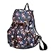 DGY Canvas Backpack / Nylon Backpack Floral Backpack Print Cute Backpack for Teen Young Girls