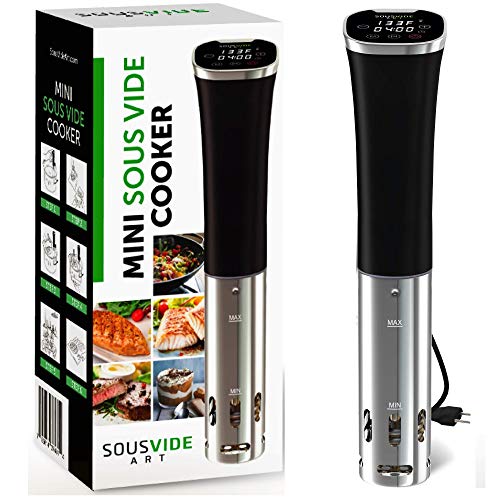 Sous Vide Cooker Immersion Circulator - Sous Vide Vacuum Heater - Thermal Immersion Circulator Stick - Accurate Temperature Digital Timer - Ultra Quiet Work (Compact Design) - Thumbnail 6