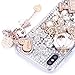 iPhone Xr Shiny Rhinestone Case,iPhone Xr Bling Diamond Case,3D Handmade Crystal Bling Diamonds Shiny Rhinestone Pumpkin Car Soft Case for iPhone Xr (6.1 inch)