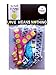 8 Piece Tennis Hair Elastic Set - Accessories for Players, Women, Girls, Coaches, Doubles Partners, High School Tennis Teams, Women's Leagues -MADE in the USA