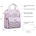 mommore Fashion Baby Diaper Backpack Travel Nappy Tote Bag Roomy Changing Backpack with Changing Pad for Baby Care, Pink