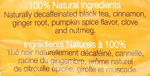 Stash Tea Decaf Pumpkin Spice Black Tea 100 Count Tea Bags in Foil (packaging may vary) Individual D - //coolthings.us