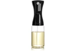 Mistifi glass Oliver Oil Sprayer for cooking, Spray bottle 6oz, Non-Aerosol Refillable Dispenser Oil Mister PS887