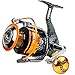 Burning Shark Fishing Reels- 12+1 BB, Light and Smooth Spinning Reels, Powerful Carbon Fiber Drag, Saltwater and Freshwater Fishing-TT5000