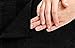 HomeLabels Cotton Salon Towels - Gym Towel Hand Towel - (12-Pack, Black) - 16x26 inches - Ringspun Cotton, Maximum Softness and Absorbency, Easy Care