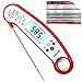 GDEALER Waterproof Digital Meat Thermometer with Bottle Opener Super Fast Instant Read Thermometer BBQ Thermometer with Calibration and Back-lit Function Cooking Thermometer for Meat Kitchen Candy