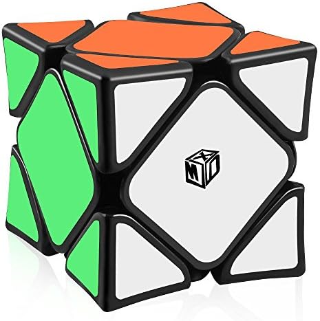 FAVNIC Speed Cube Wingy Skewb Magic Cube Black Magic Cube Puzzles Toy