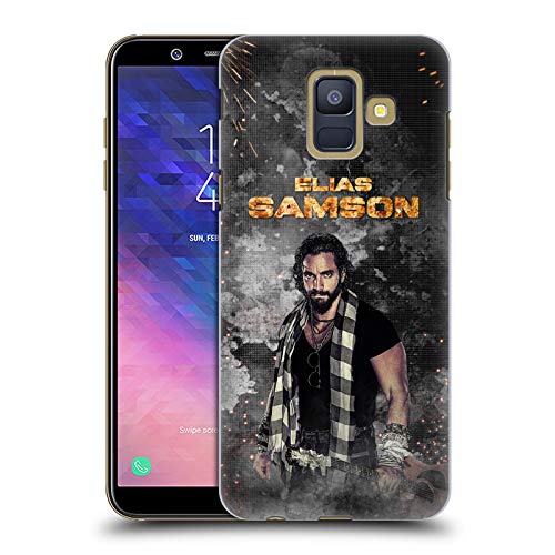 Official WWE LED Image Elias Samson Hard Back Case for Samsung Galaxy A6 (2018)