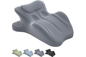 BIBIFACTORY 2025 New Sweet Spot Pillow, Chiro Monk Couple Pillow, for Intimacy, Wedge Pillow Memory Foam, Provides Waist and Neck Support, Recovers After Impact, Perfect Position Instantly (Gray)