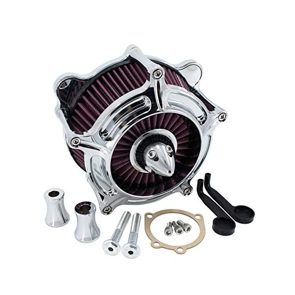 Filtro de aire p/ Dyna FXR Softail Touring Road King y otras - Imagen 3