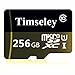 Timseley 256GB Micro SD SDXC Memory Card High Speed Class 10 with Micro SD Adapter