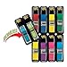 Post-it Flags Value Pack, Assorted Colors, 1/2 in Wide, 8 Dispensers/Pack, 280 Flags Total plus 48 Arrow Flags (683-VAD1)