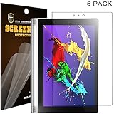 [5-PACK] Mr Shield For Lenovo Yoga Tablet 2 8 inch Premium Clear Screen Protector with Lifetime Replacement Warranty