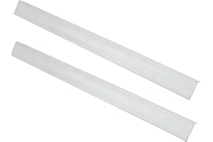 EVECAD Evacad 2PCS 1" x 1"x 1/8" Aluminum Angle, 6063 Structural Angle Aluminum Stock Profile, Corrosion-Resistant, 48" Length,1/8" Thick.