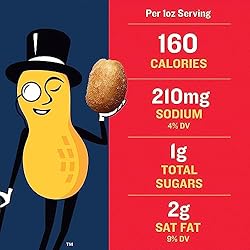 Planters Smoked Peanuts, 6 Ounce