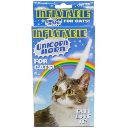 Inflatable Unicorn Horn For Cats