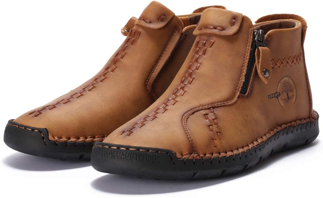 mens lined chukka boots