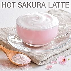 Sakura Latte -Creamy and Aromatic Foam- Using