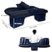 HAITRAL Car Travel Inflatable Mattress Portable Air Bed Cushion Camping with Two Air Pillows