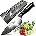 Zelite Infinity 6 Inch Chef Knife - Professional Kitchen Knife with Japanese AUS-10 Super Steel 67-Layer & Tsunami Rose Damascus Pattern; Razor Sharp Cutting Knife, Chef's Knife