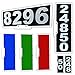 Vertical or Horizontal Mailbox Address Plaque, Reflective 911 Plate, Most Visible Mailbox Address Marker Money Can Buy!