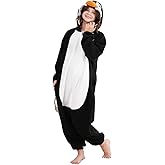 Joyxiamunicorns Unisex Adult Animal Onesie Pajamas Cosplay Costumes Halloween Christmas One-Piece Sleepwear for Women Men