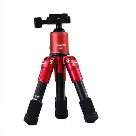Nvsblt Compacta macro escritorio mini trípode portátil con cabeza ...