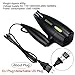Professional Folding Blow Dryer for Travel 1300 to 1500W Negative Ion Hair Dryer Dual Voltage Lightweight,Mini 9x10 Inch Size (Black), Mothers Day Gifts for Women,Green(Not Include Cool Shot Button)