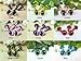 12mm Safety Eyes Plastic Eyes Plastic Craft Safety Eyes for Cat/Stuffed Doll Animal Amigurumi DIY Accessories (One of each)