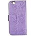 iPhone 6S Plus Case,iPhone 6 Plus Case,ikasus Flowing Liquid Floating Hourglasses Love Heart Bling Glitter Quicksand PU Leather Flip Wallet Pouch Stand ID Holders Case for iPhone 6S/6 Plus 5.5