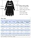Bonny Billy Girl's Casual Satin Lace Black Dress with Bow 5-6 Years