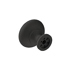 Amerock | Cabinet Knob | Matte Black | 1-1/4 inch