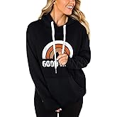 Lacozy Women's Hoodies Long Sleeve Shirt Casual Graphic Tee Shirt Lightweight Sweatshirts Fall Clothes for Women Tops