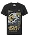 STAR WARS Rogue One Metallic Death Star Black Boy's T-Shirt