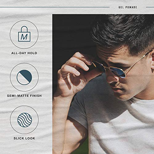 Hair-Craft-Co-Pomade-4oz-Best-Semi-Matte-Finish-Shine-Original-Hold-Medium-Strength-Gel--Mens-Styling-Product-Barber-Approved-Water-BasedSoluble-Boss-Scented-StraightThickWavy-Hair