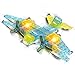 Laser Pegs Mini Plane Building Set Building Kit; The First Lighted Construction Toy to Ignite Your Child's Creativity; It's Your Imagination, Light It Up